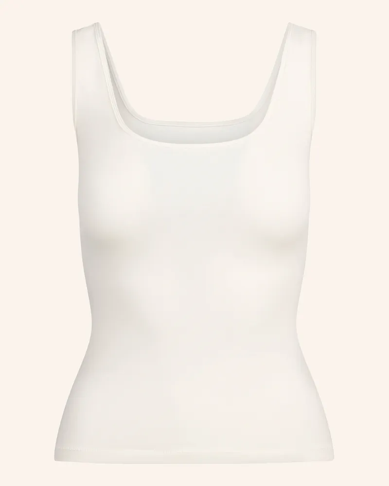 SKIMS Lounge-Top Cotton Jersey weiss Marble