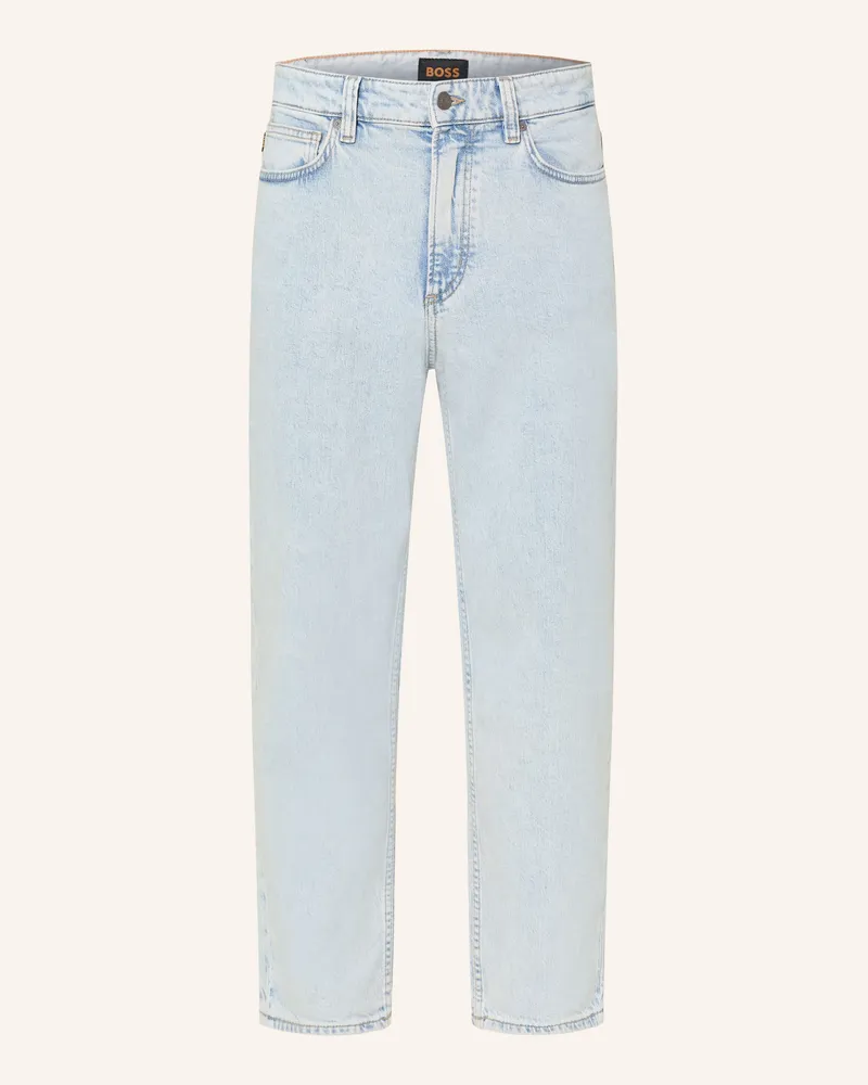 HUGO BOSS Jeans Arlo Cropped Taper Fit blau 455