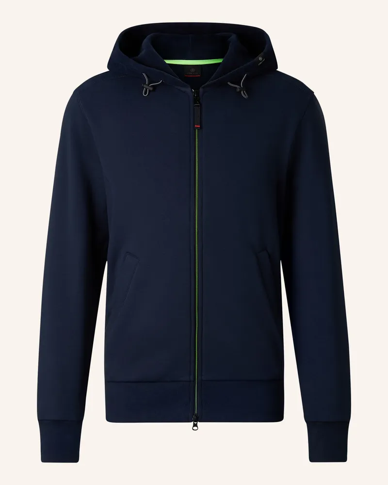Bogner Fire & Ice Baumwolll-Sweatjacke Kano blau Dunkelblau