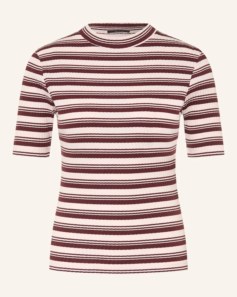 OPUS Strickshirt Sokira rot Dunkelrot