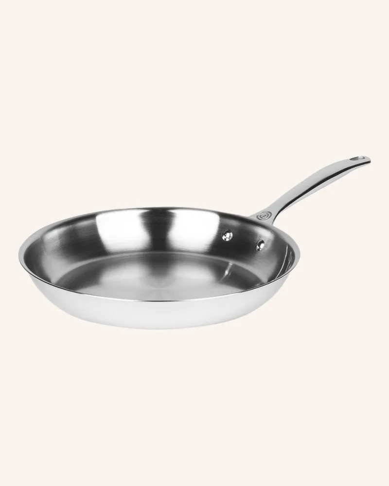 Le Creuset Pfanne 3-Ply Plus silber Silber