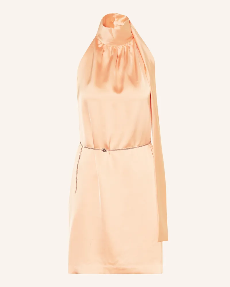 HUGO BOSS Satinkleid KINEMA Hellorange