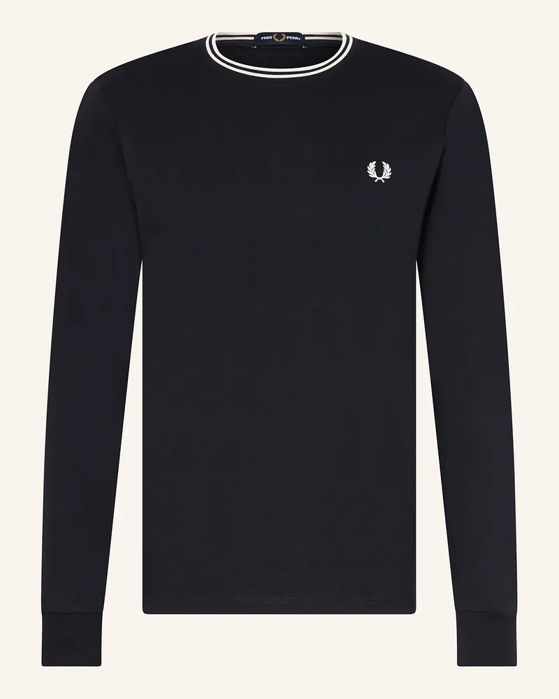 Fred Perry Longsleeve Dunkelblau