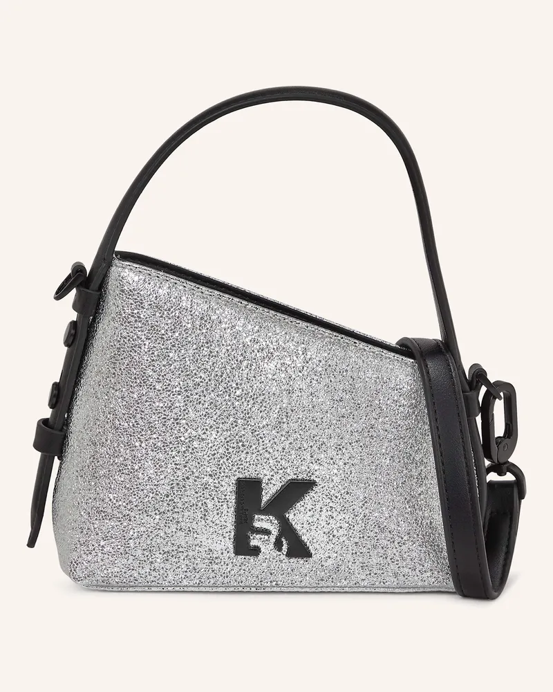 Karl Lagerfeld Umhängetasche Silber