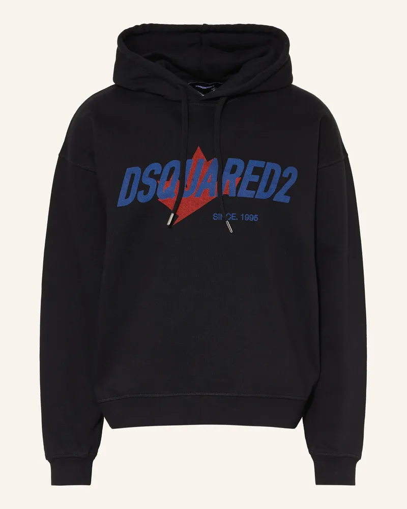 Dsquared2 Hoodie schwarz Schwarz