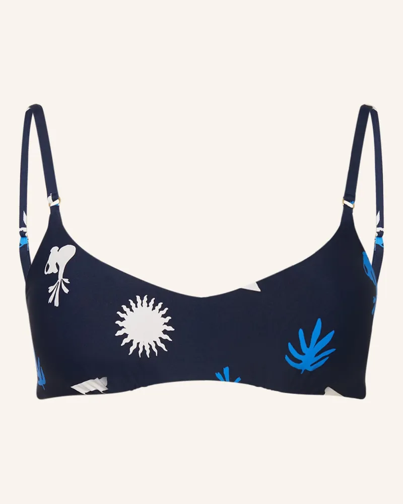 Seafolly Australia Bralette-Bikini-Top LA PALMA zum Wenden Blau