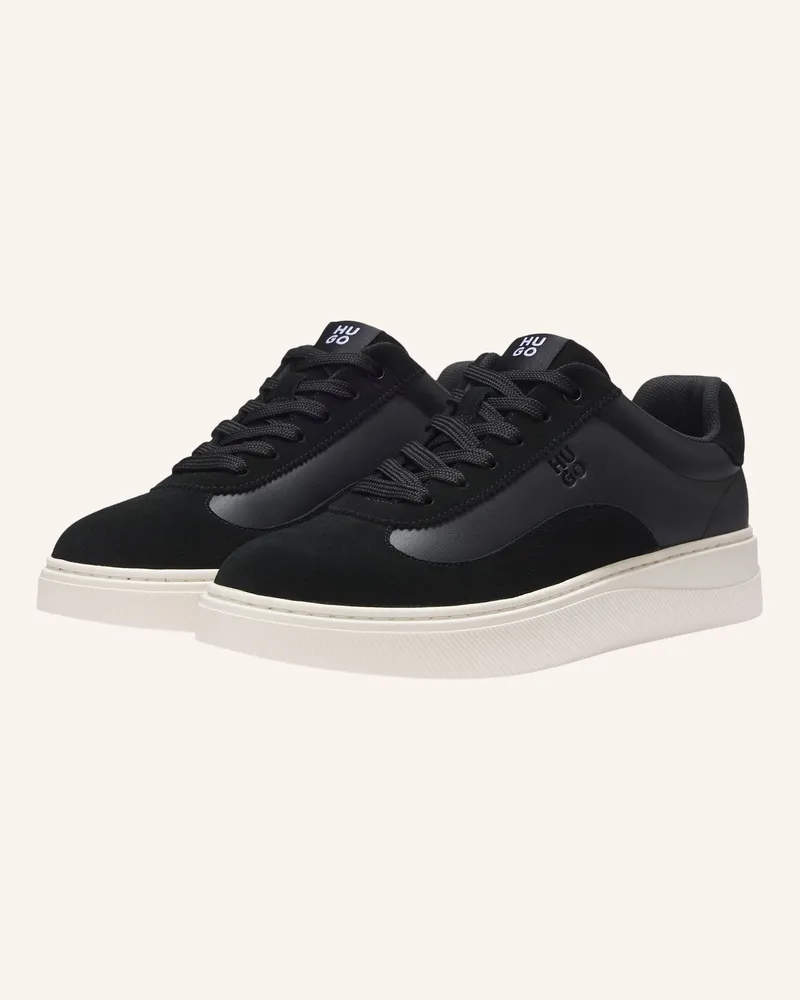 HUGO BOSS Sneaker Lyzz_Tenn_Pusd schwarz Schwarz