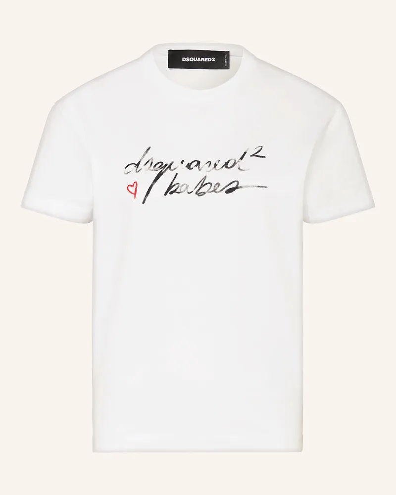 Dsquared2 T-Shirt Weiss