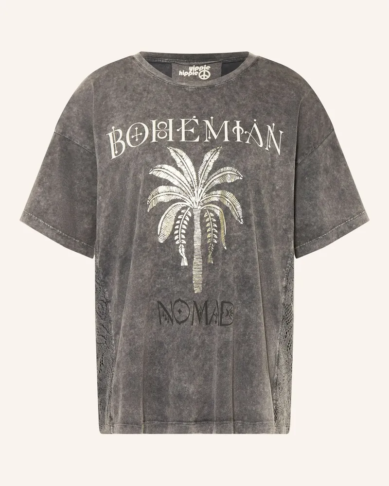 Yippie Hippie T-Shirt grau Grau