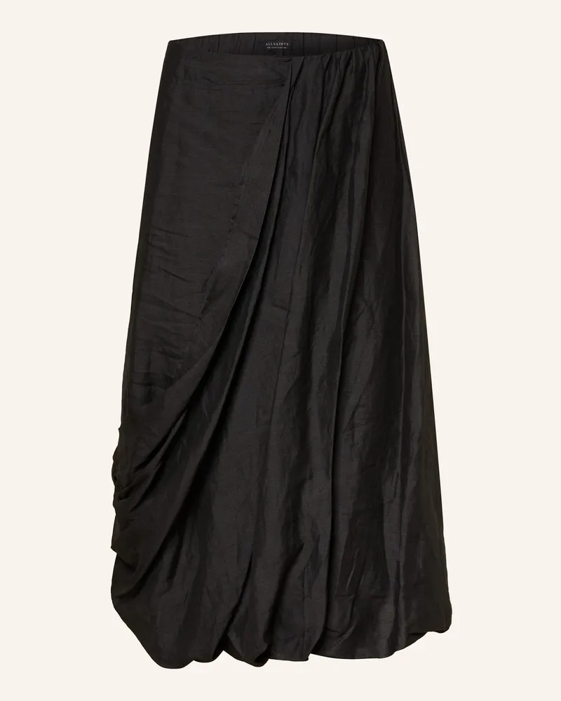 AllSaints Rock NIA in Wickeloptik Schwarz