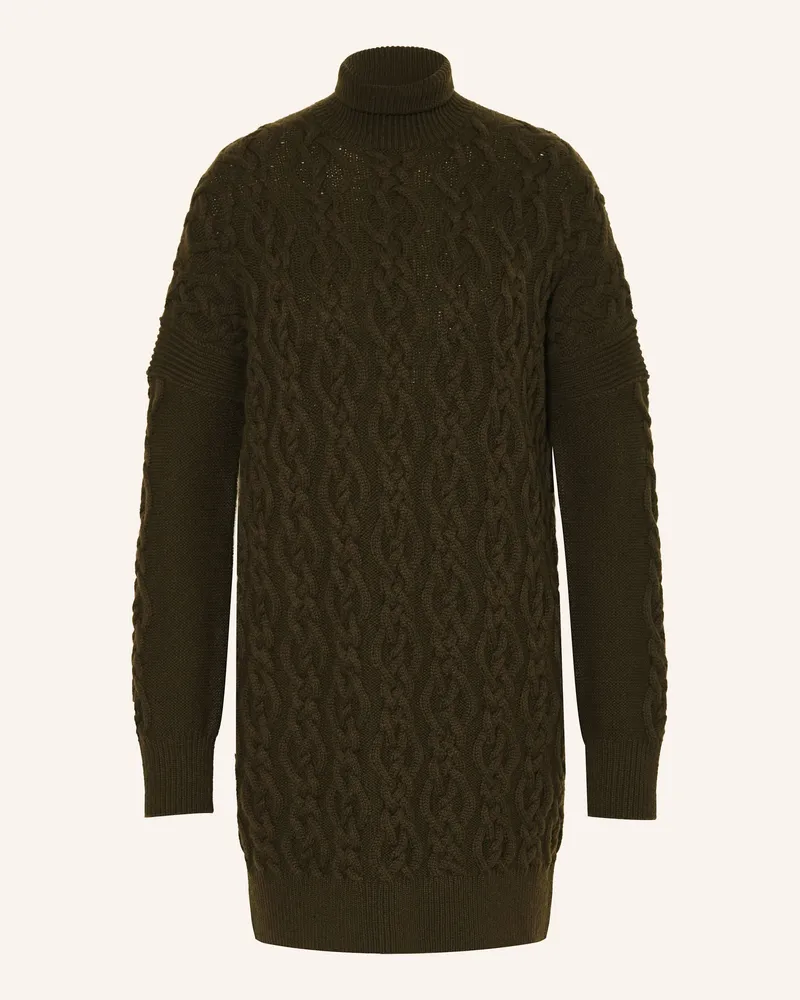 Max Mara Strickkleid AZZURRO1234 mit Cashmere Dunkelgrün