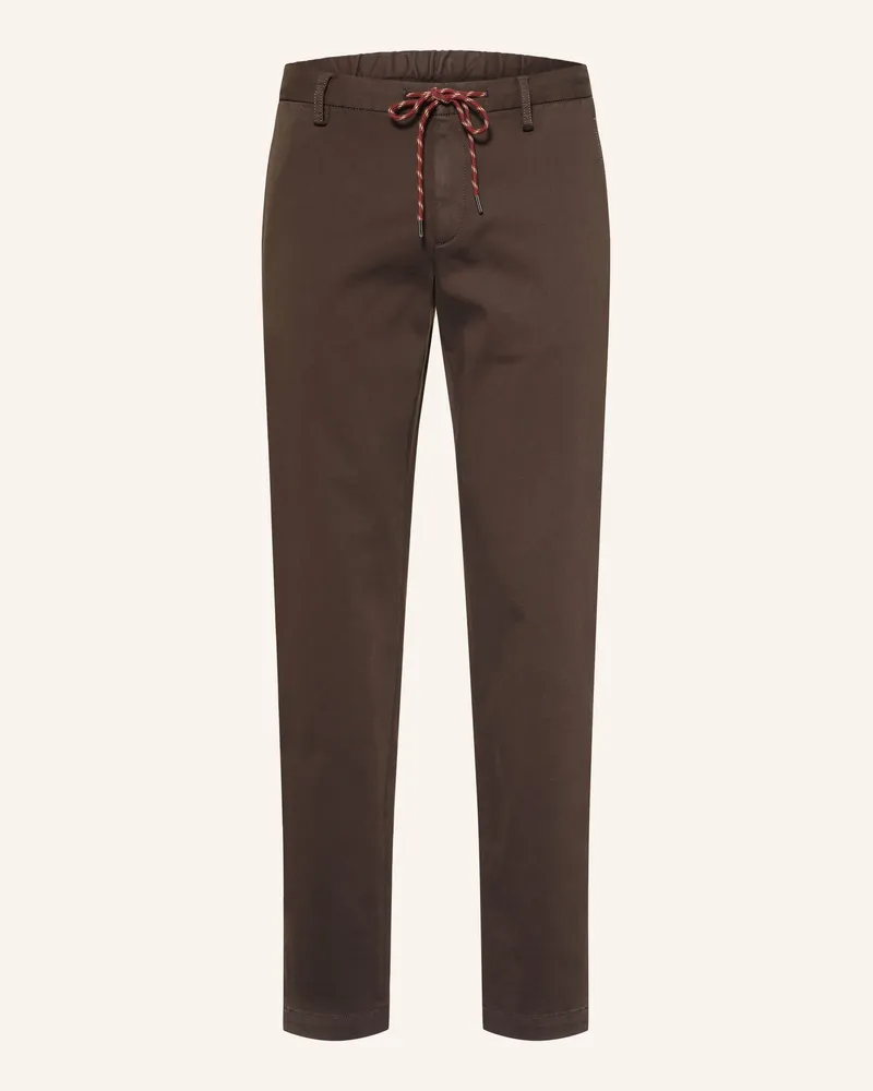 Alberto Chino Jump Slim Fit braun Dunkelbraun