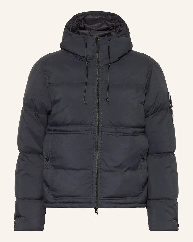 Stone Island Daunenjacke schwarz Schwarz