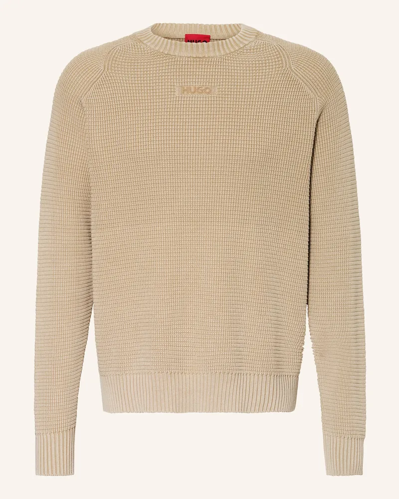 HUGO BOSS Pullover SWAYNE Hellbraun