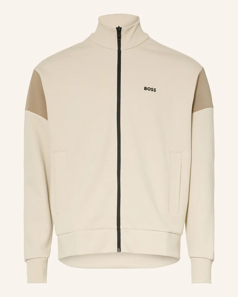 HUGO BOSS Trainingsjacke Union Skaz beige Mint