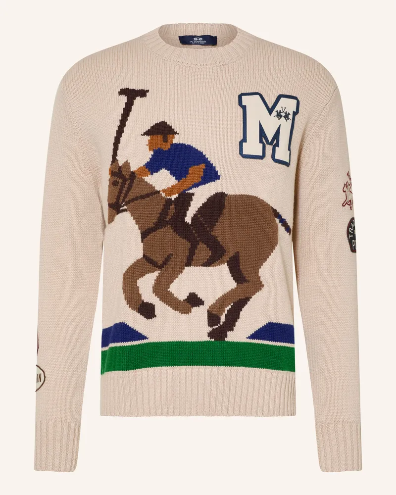 La Martina Pullover beige Beige