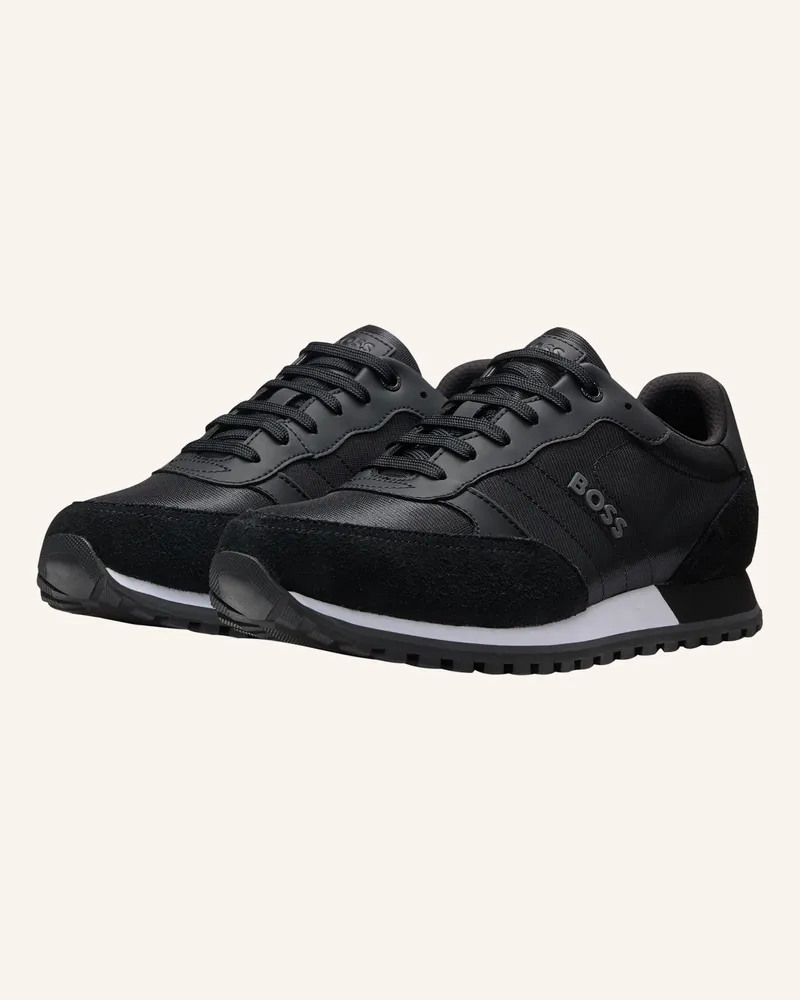 HUGO BOSS Sneaker Parkour-L_Runn_Ny_N schwarz Schwarz