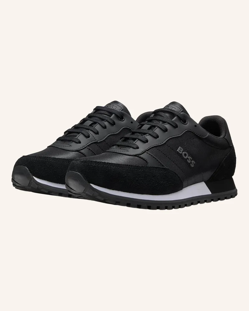 HUGO BOSS Sneaker Parkour-L_Runn_Ny_N schwarz Schwarz