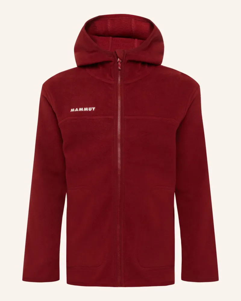Mammut Midlayer-Jacke Waymarker Ml Mit Kapuze rot Rot