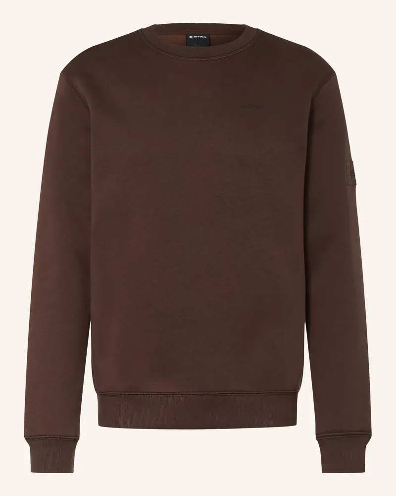 G-STAR RAW Sweatshirt braun Dunkelbraun