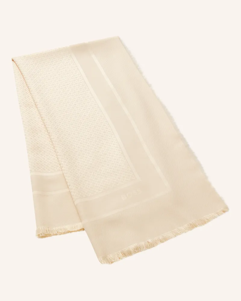 HUGO BOSS Gewebter Schal ZELMA Rosa