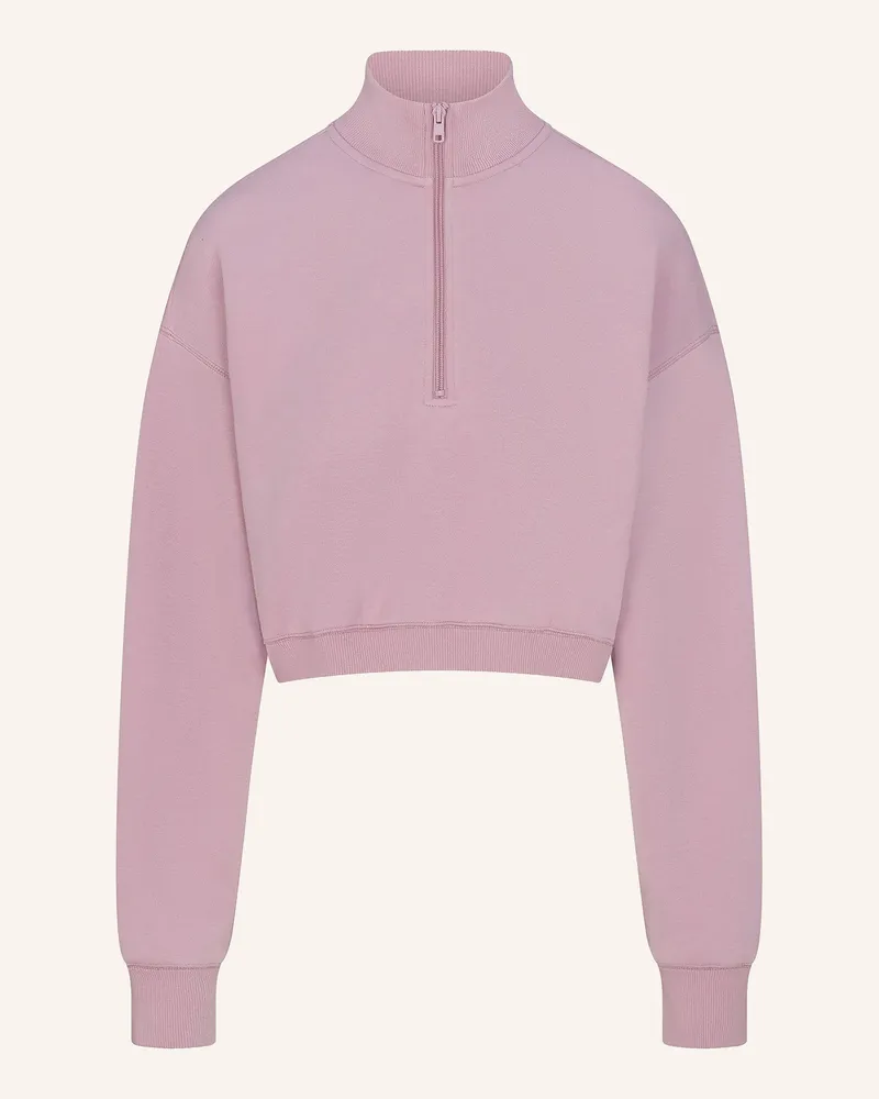 SKIMS Lounge-Sweatshirt COTTON FLEECE Dusk
