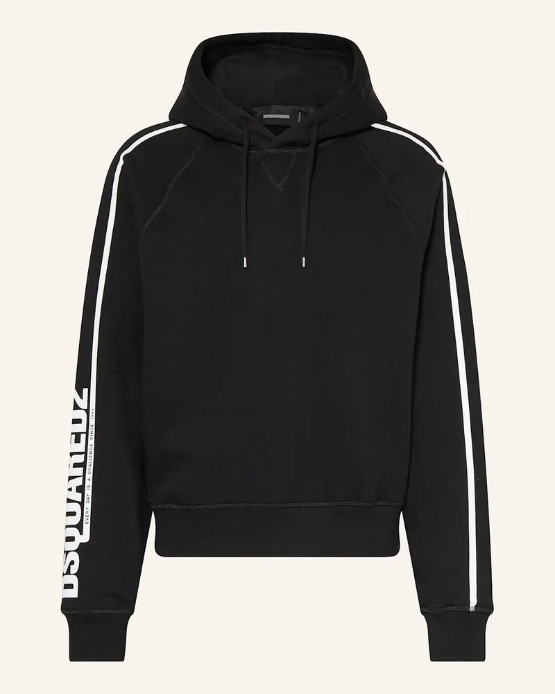 Dsquared2 Hoodie Schwarz