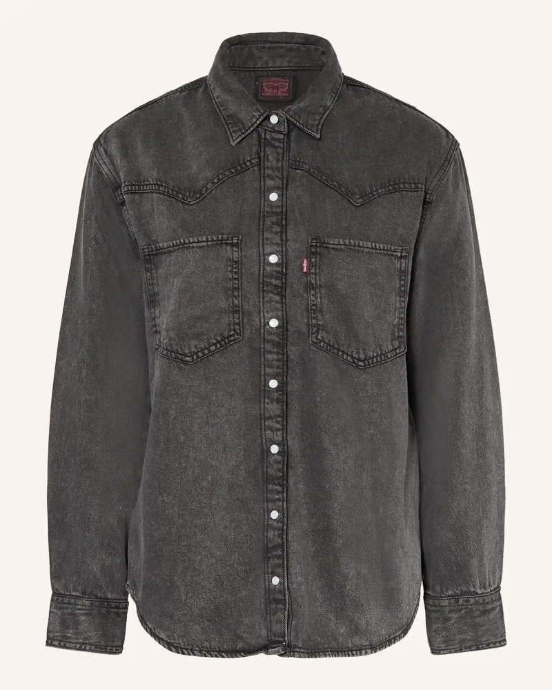 Levi's Levi's® Jeans-Hemdbluse schwarz Dunkelgrau