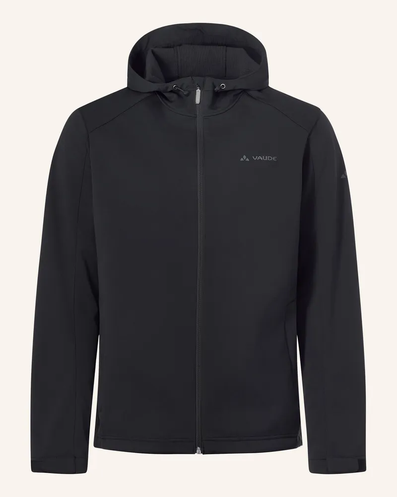Vaude Softshell-Jacke M Manang Softshell Jacket schwarz Schwarz