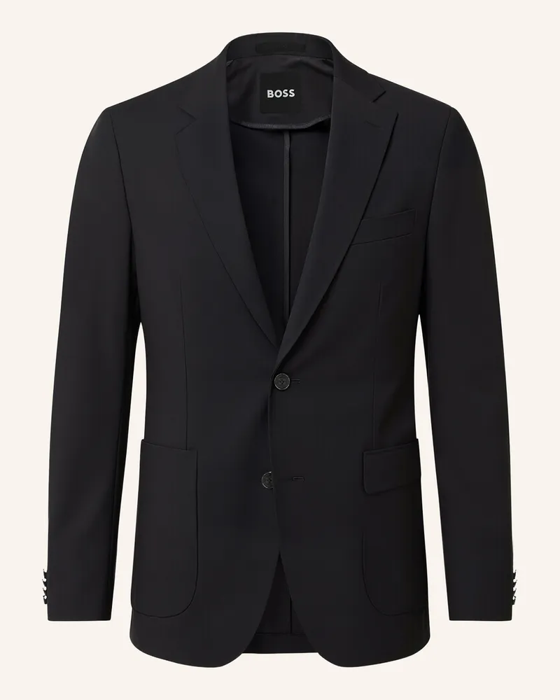 HUGO BOSS Blazer P-HANRY-WG-253 Slim Fit Schwarz