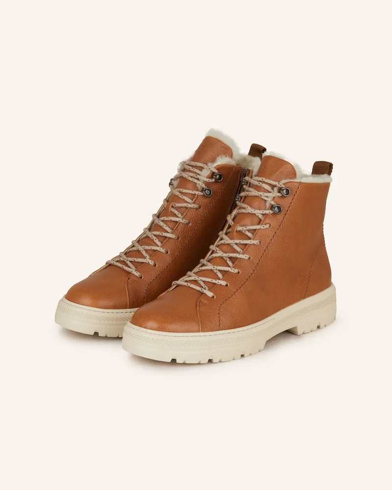 paul green Schnürboots Braun