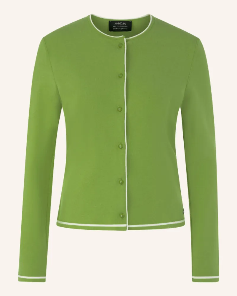 Marc Cain Strickjacke gruen Grün