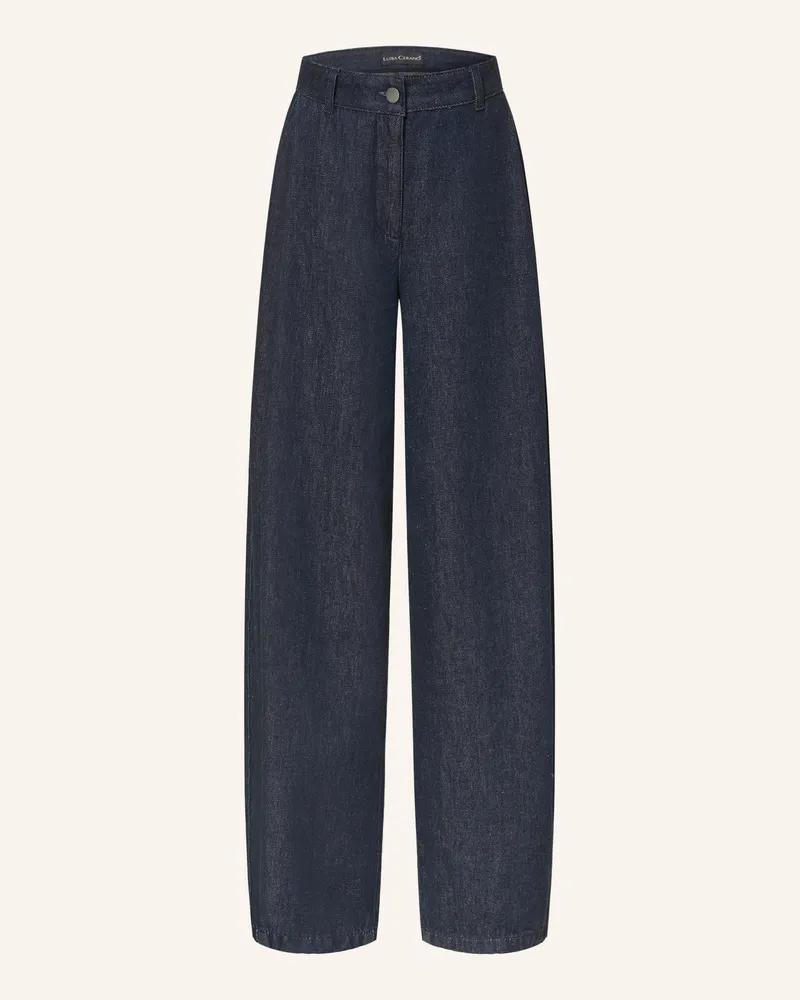 Luisa Cerano Wide Leg Jeans blau 252