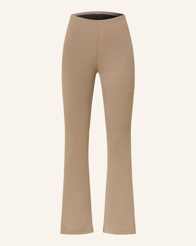Nike Leggings CHILL KNIT Braun