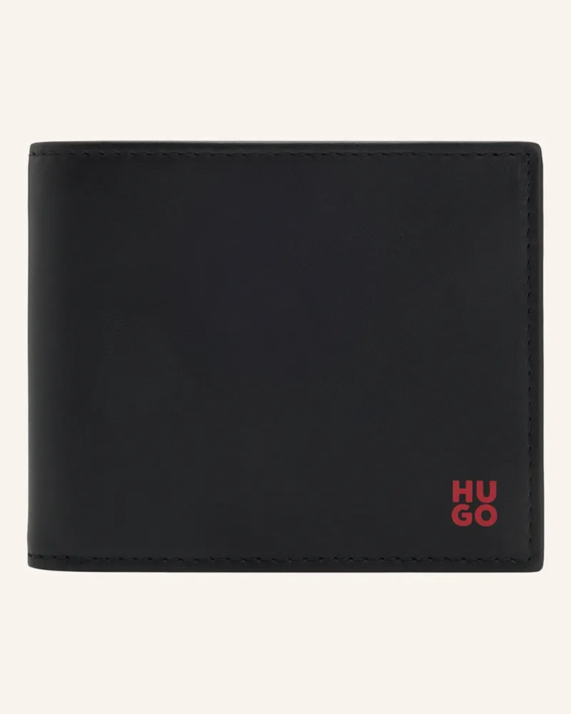 HUGO BOSS Brieftasche TIBBY_N_TRIFOLD Schwarz