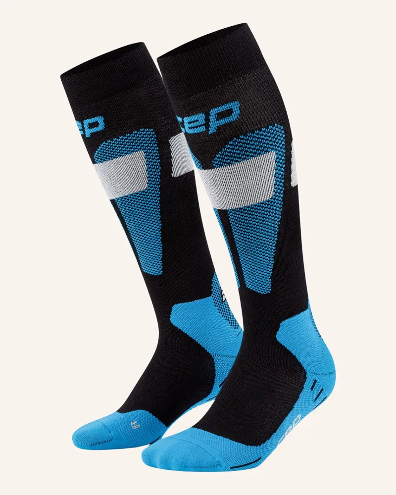 CEP Skisocken Ski Merino Tall 3.0 schwarz Schwarz
