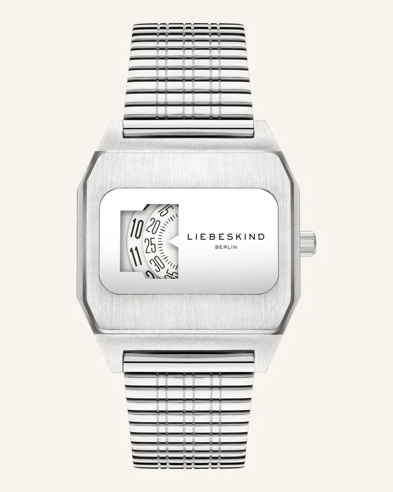 Liebeskind Armbanduhr  aus  Edelstahl Silber