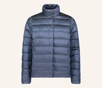 Lightweight-Daunenjacke blau