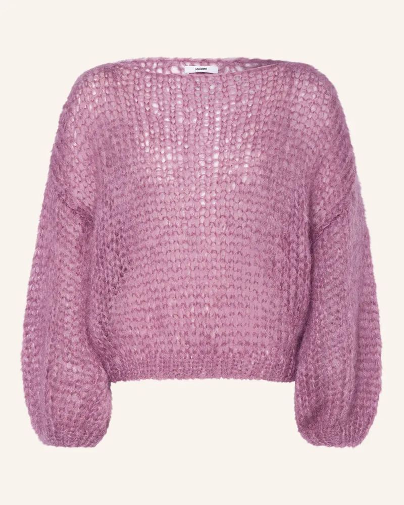 MAIAMI Mohair-Pullover Lila