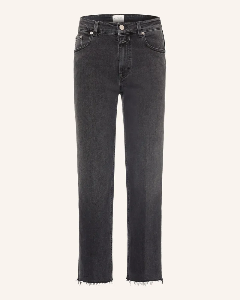 Closed Cropped Jeans Milo schwarz Dgy