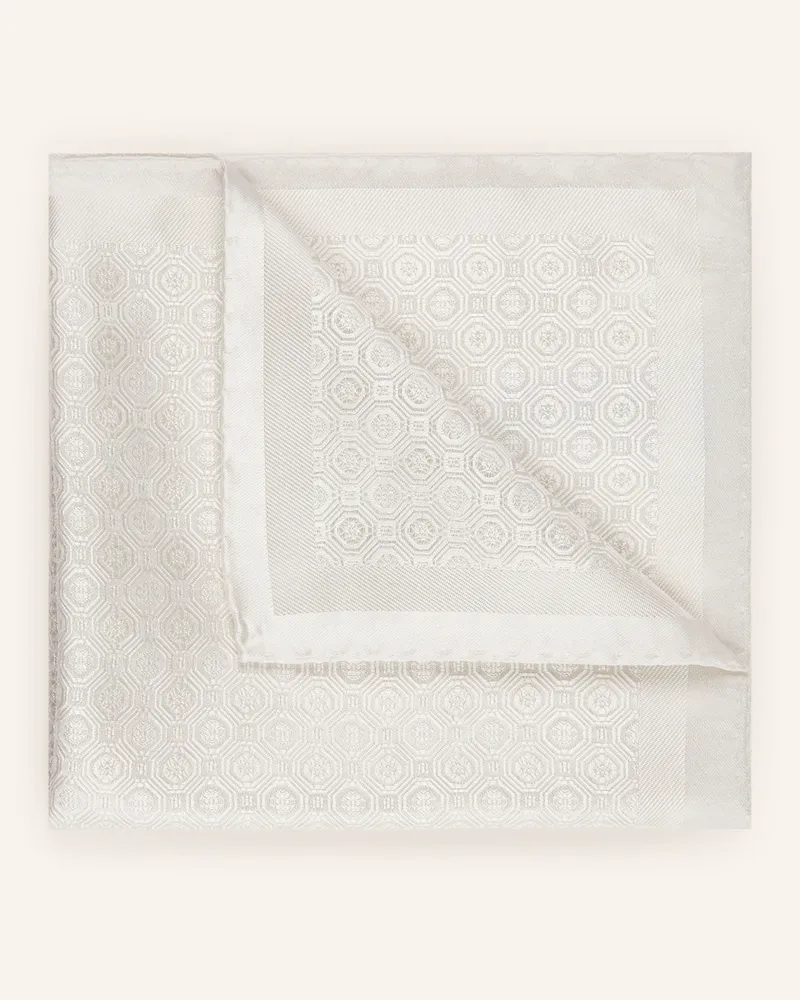 Eton Einstecktuch weiss Weiss