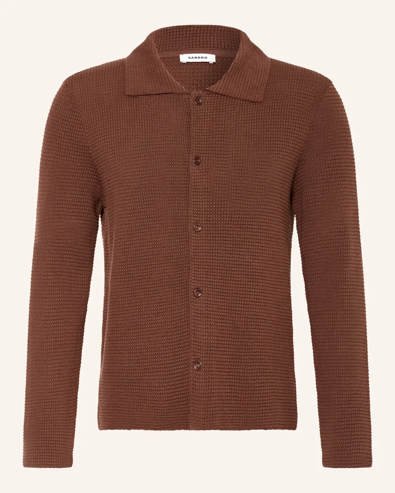 Sandro Overshirt braun Braun