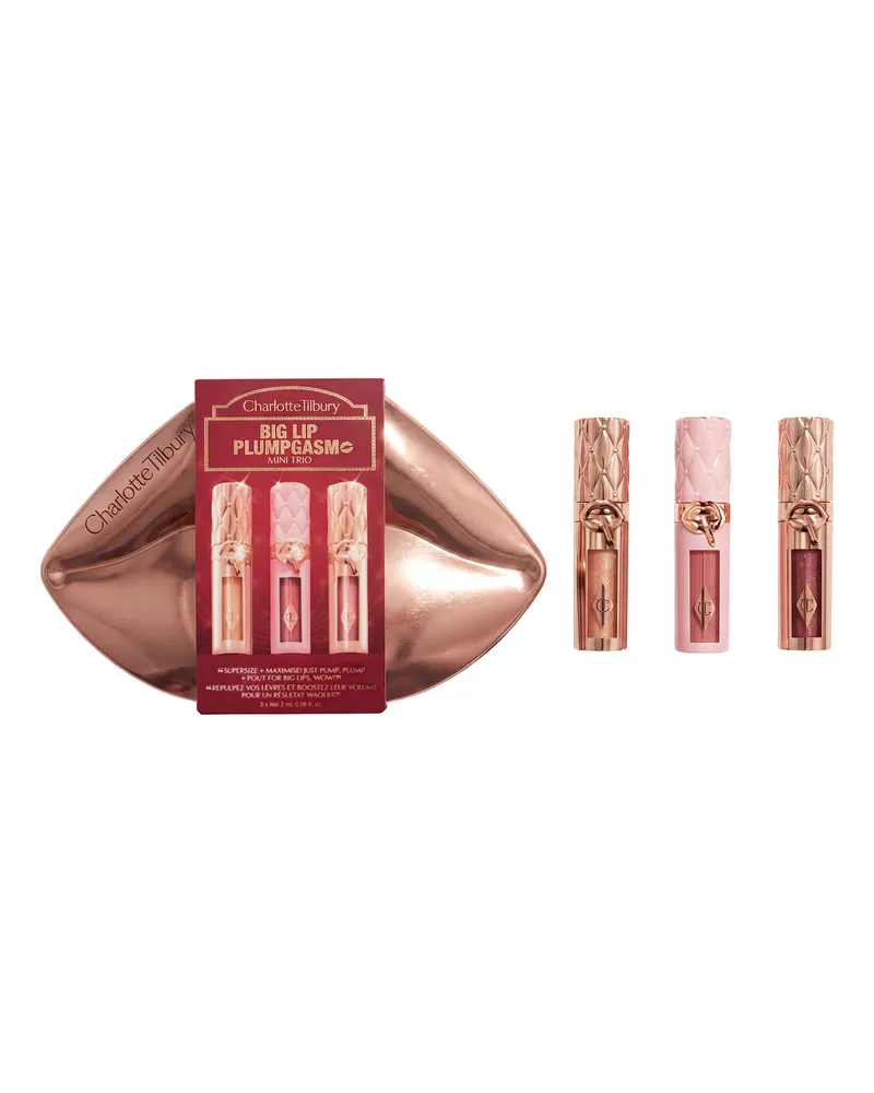 Charlotte Tilbury Big Lip Plumpgasm Mini Trio Make-up Set N