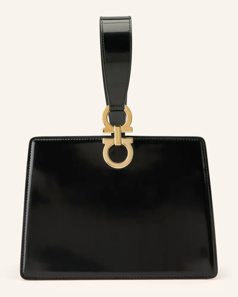 Ferragamo Handtasche schwarz Schwarz