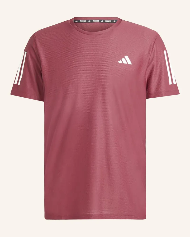 adidas Laufshirt OWN THE RUN Braun