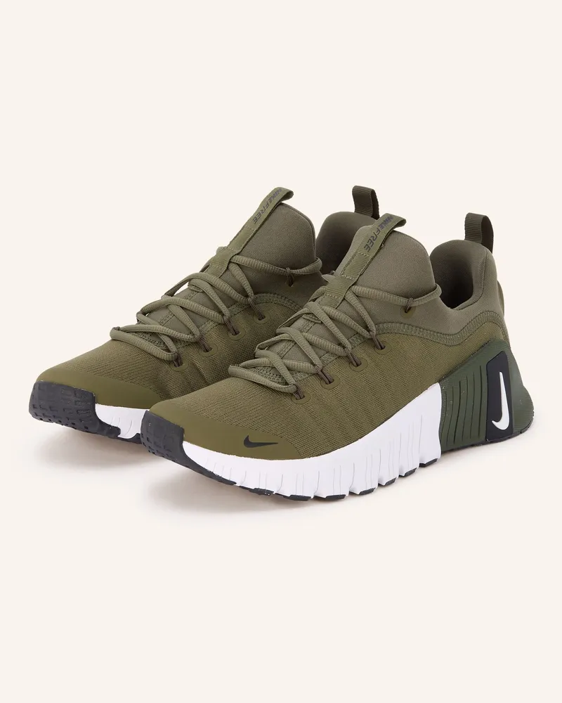 Nike Fitnessschuhe Free Metcon 6 gruen Oliv