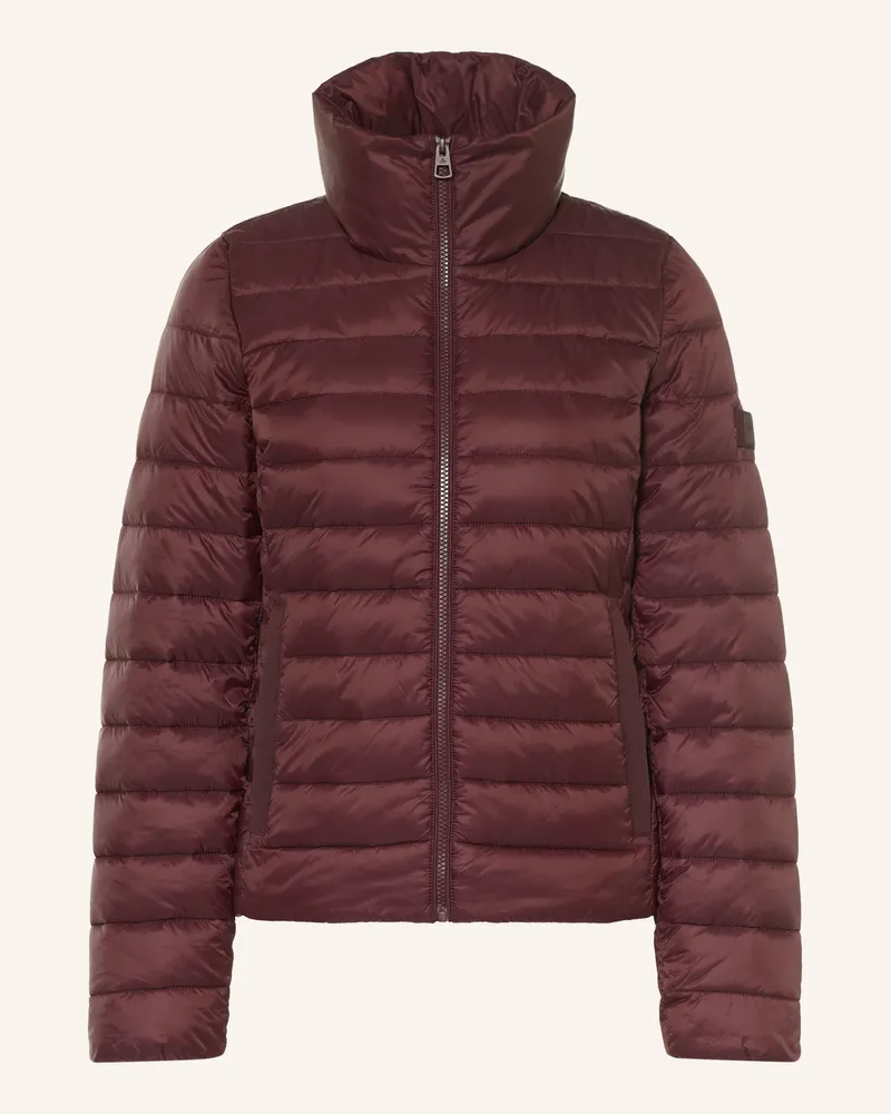 Marc O'Polo Steppjacke rot Dunkelbraun