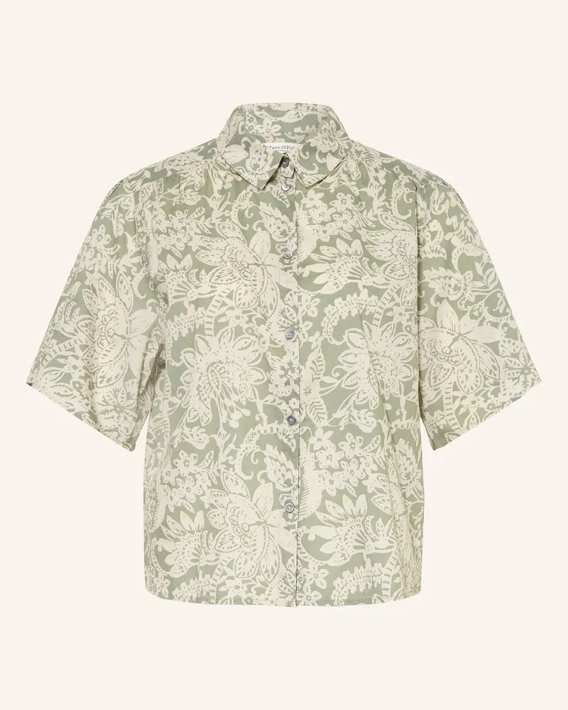 Marc O'Polo Hemdbluse Oliv