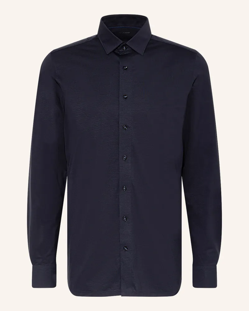 Olymp Jerseyhemd Luxor 24/Seven Modern Fit blau Dunkelblau