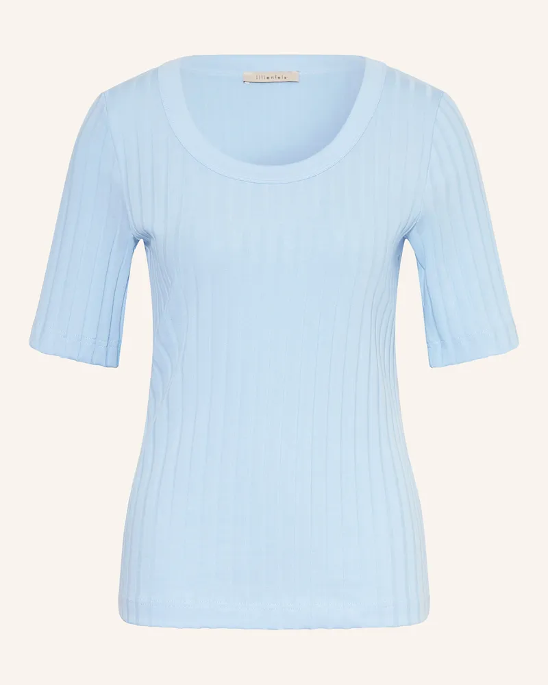 lilienfels Strickshirt blau Hellblau